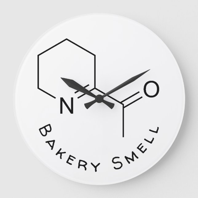 Bakery Junkie Round Clock (Front)
