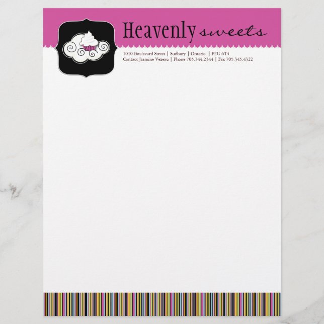 Bakery Letterhead (Front)