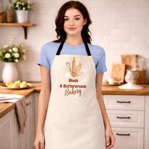 Bakery Logo Pastry Shop Branding Apron