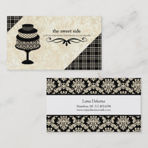 Bakery or Cake Designer Business Card