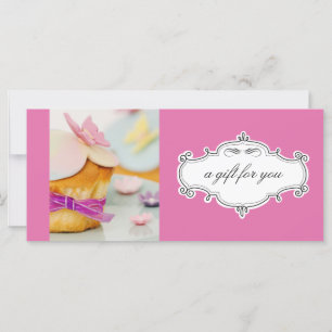 Bakery or Cupcake Business Gift Certificates