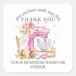 Bakery Packaging Stickers