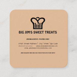 Bakery/Pastry Baking Catering Business Card