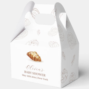 Bakery Pastry Bun In The Oven Baby Shower Favour Box