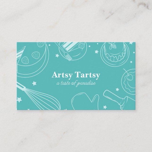 Bakery/Pastry Business Card (Front)