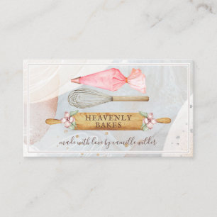 Bakery Pastry Chef Business Card