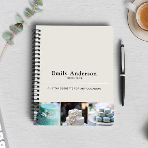 Bakery Pastry Chef Business Notebook