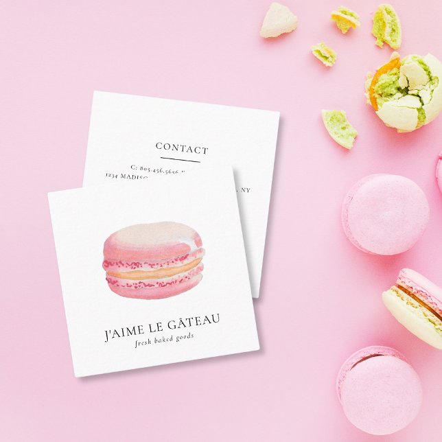 Bakery / Patisserie Business Card (Creator Uploaded)