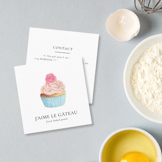 Bakery / Patisserie Business Card (Creator Uploaded)