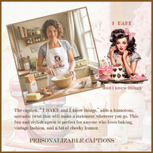 Bakery Pin-Up Girl Cakes and Pastries Standard Apron