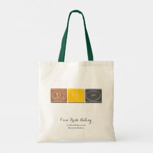 Bakery Pretzel Wheat Donut Chef Baking Tote Bag