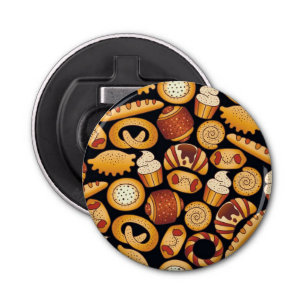 Bakery products bottle opener