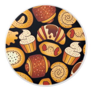 Bakery products ceramic knob