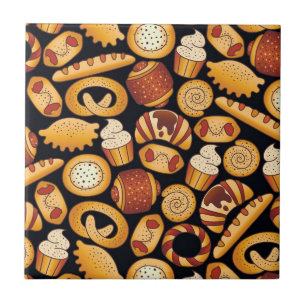Bakery products ceramic tile