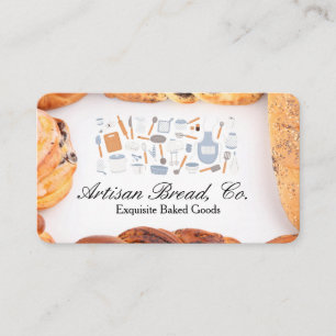 Bakery   Restaurant   Pastries Business Card
