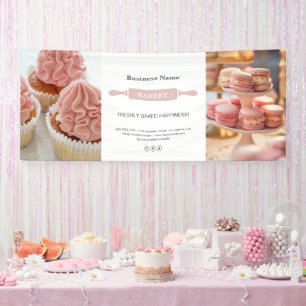 Bakery Rolling Pin Custom Photo Business Banner