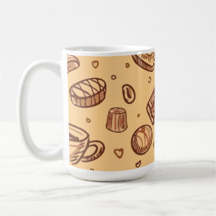 Bakery seamless pattern coffee mug