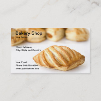 bakery shop business card