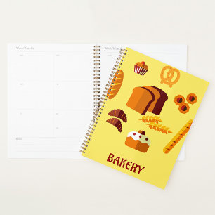 Bakery Sign Spiral Planner