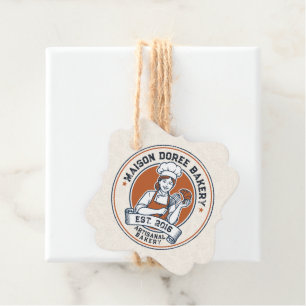 Bakery Store Pastry Chef Dessert Sweets Cake Baker Favour Tags