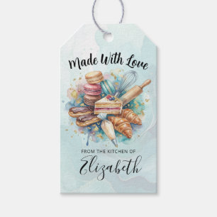 Bakery Store Pastry Chef Dessert Sweets Cake Baker Gift Tags
