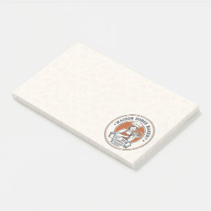 Bakery Store Pastry Chef Dessert Sweets Cake Baker Post-it Notes