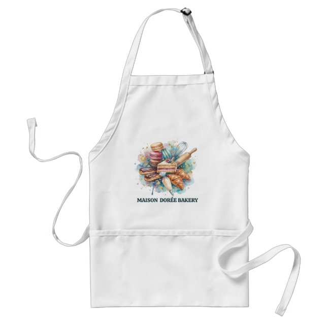 Bakery Store Pastry Chef Dessert Sweets Cake Baker Standard Apron (Front)