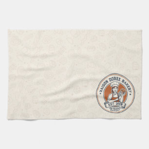 Bakery Store Pastry Chef Dessert Sweets Cake Baker Tea Towel