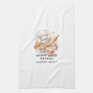 Bakery Store Pastry Chef Dessert Sweets Cake Baker Tea Towel