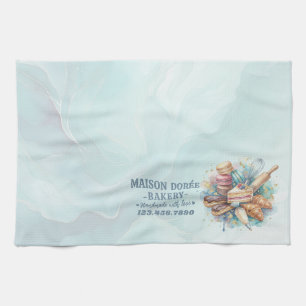 Bakery Store Pastry Chef Dessert Sweets Cake Baker Tea Towel