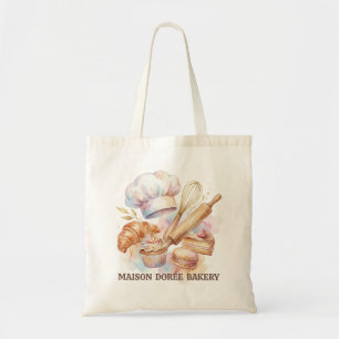 Bakery Store Pastry Chef Dessert Sweets Cake Baker Tote Bag