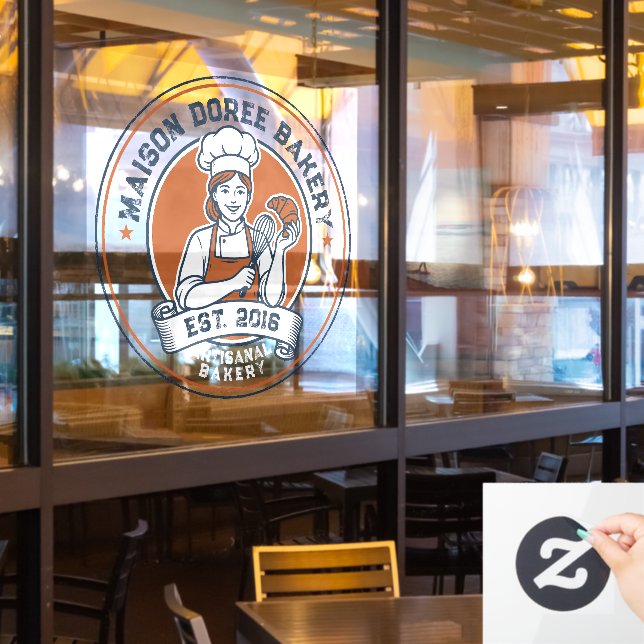 Bakery Store Pastry Chef Desserts Baking Catering (Restaurant Window)