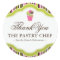 Bakery Thank You Stickers