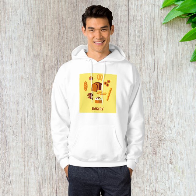 Bakery Themed Bread Pastries and Sweets  Hoodie (Creator Uploaded)