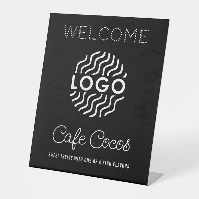 Bakery Welcome Pedestal Sign (Front)