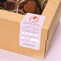 Bakery Woman Food Safety Allergy Alert Bakery