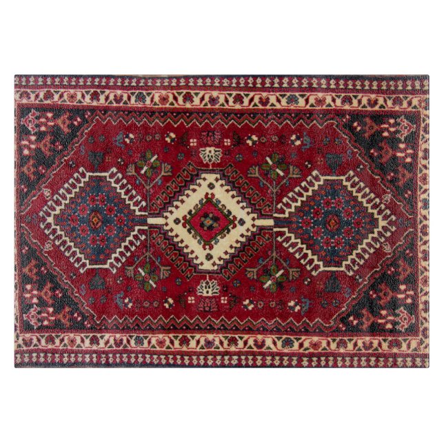 Bakhshaish Azerbaijan Northwest Persian Carpet Pri Cutting Board (Front)