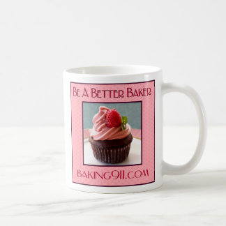 Baking911 White Cupcake Mug
