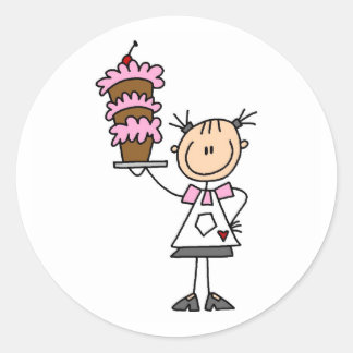 Baking A Cake Sticker