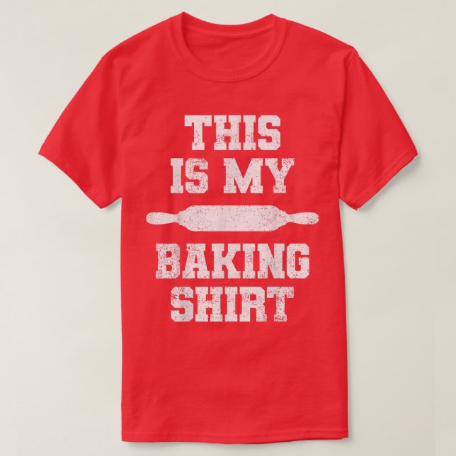 Baking Baker 292 T-Shirt (Design Front)