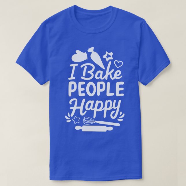 Baking Baker Bake 7 T-Shirt (Design Front)