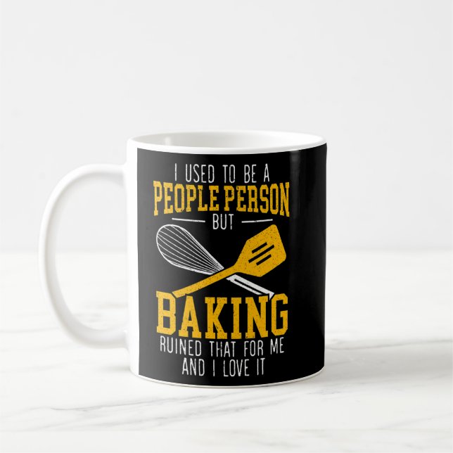 Baking  Baker Bake Pastries Cupcake Bakery Bread  Coffee Mug (Left)
