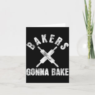 Baking Baker Bakery  Card