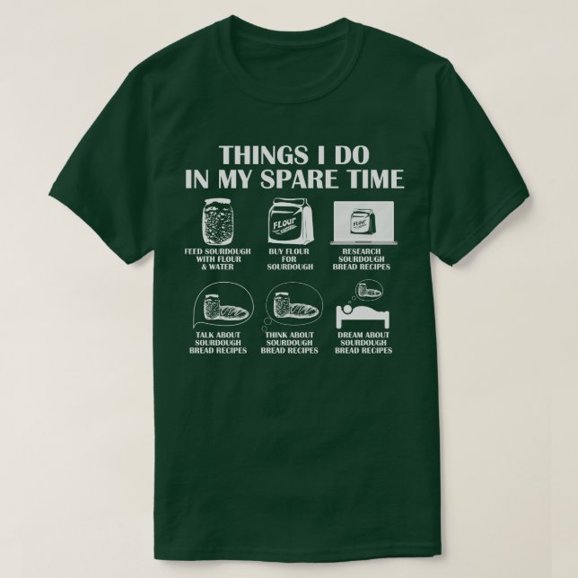 Baking Baker Bakery Sourdough Bread Master     T-Shirt (Design Front)