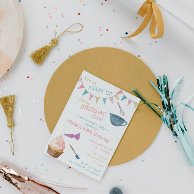 Baking Birthday Invitation (Creator Uploaded)