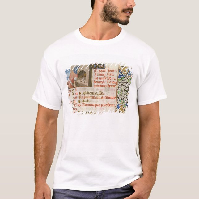Baking Bread, from a Book of Hours T-Shirt (Front)
