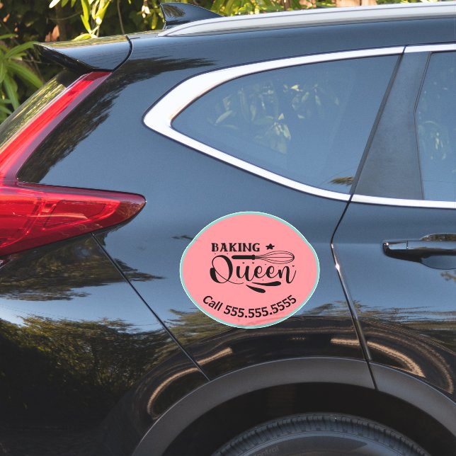 Baking business car decal (Car Side)