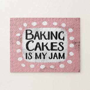 Baking Cakes Is My Jam Jigsaw Puzzle