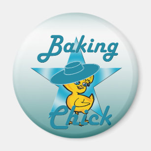 Baking Chick #7 Magnet
