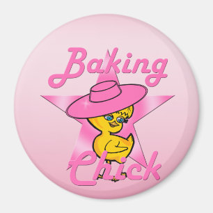 Baking Chick #8 Magnet